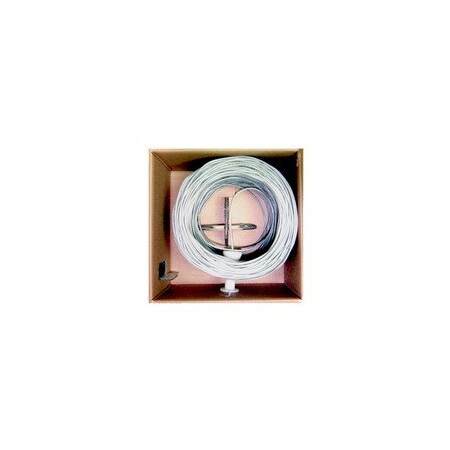 Cable Wholesale Shielded Security/Alarm Wire, Gray, 22/6 (22AWG 6 Conductor), Stranded, CMR / Inwall rated, 10K4-56212SF