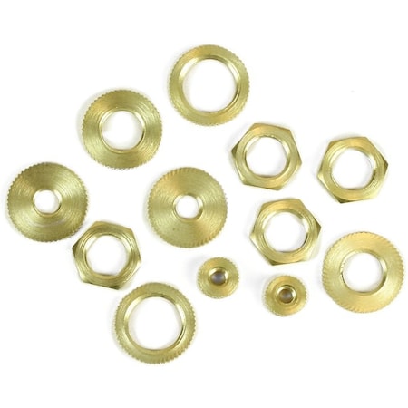 Orrco BRS Lock Nut, 12PK 60168
