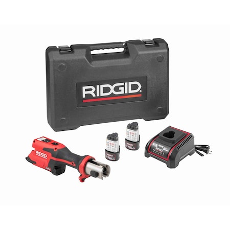 Ridgid RP 251 Compact Cordless Press Tool Kit, For 1/2 in to 1-1/2 in 12 V 78178
