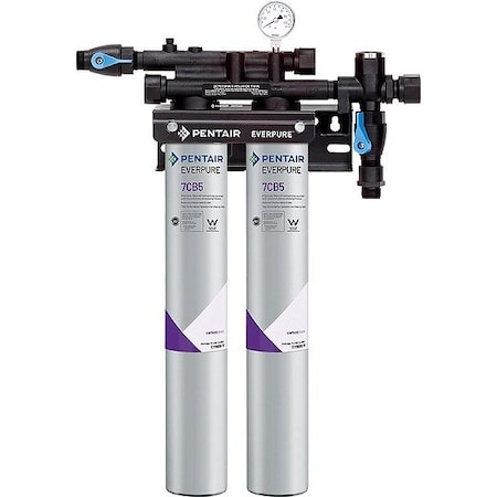 Pentair Everpure Water Filtration System, 3/4 in, FNPT EV979740 -75