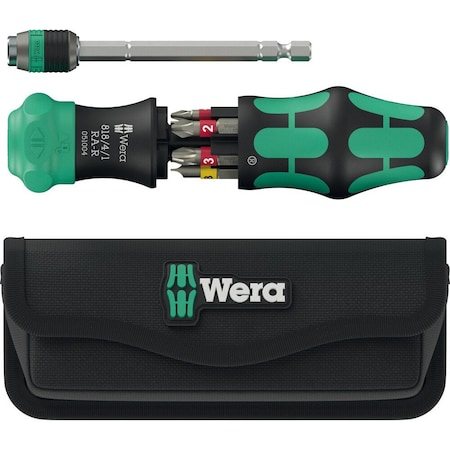 Wera Kraftform Kompakt 25 RA-R with pouch, 6 pieces 5051515001