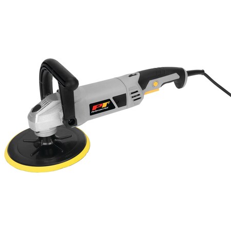 Performance Tool 7 in. Polisher Sander, Variable Speed, 10 Amp Motor, D-Handle W50084