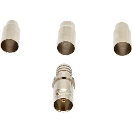 Triplett Coaxial Connector, BNC Female, 1" Sz, PK10 350-00-75TP