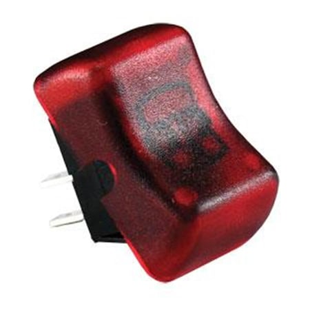 Powerhouse 12045 Dc Power On-Off Lighted Switch Red PO655306