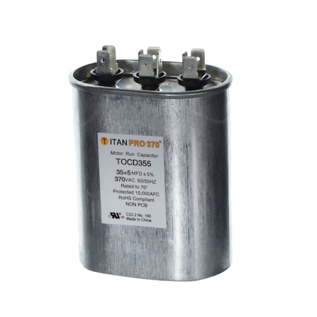 Diversitech 35+5 MFD 370V OVAL TOCD355