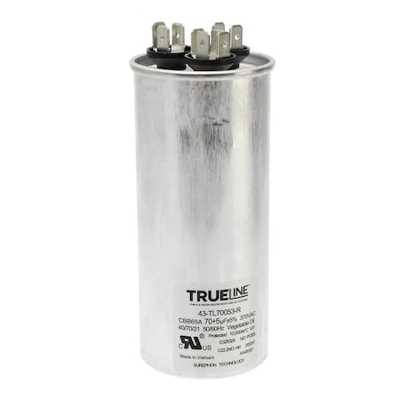 Rheem CAPACITOR - 70/5/370 DUAL ROUN 43-TL70053-R