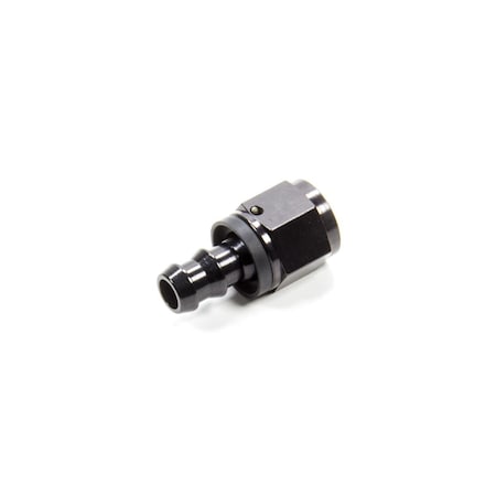 Fragola 200109-BL Push-Lock Straight -10 AN Female to -8 AN Hose End Reducer, Black FRG200109-BL