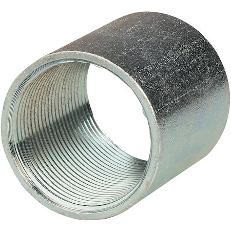 Halex Rigid 1-1/4'' Threaded Conduit Coupling 64012