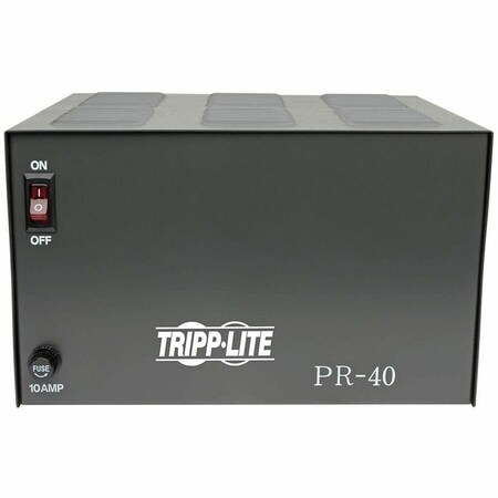 Eaton Tripp Lite Series TAA-Compliant 40-Amp DC Power Supply, 13.8VDC, Precision Regulated PR40
