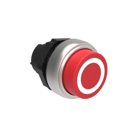 Lovato Red Extended Push-Button O, 10PK LPCB2104