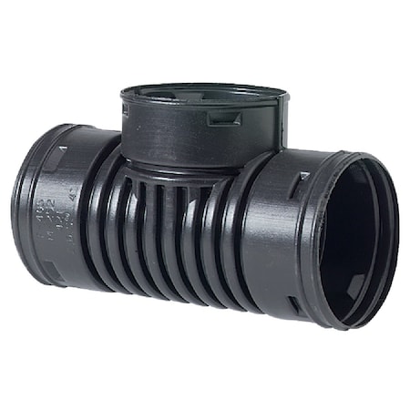 Advanced Drainage Systems 4'' Plastic Corrugated Tee 0421AA