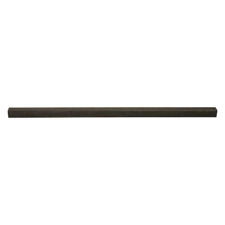 Auveco 7/16in x 7/16in x 12in Straight Keys Square End, 5PK 9801