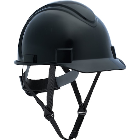 North Short Brim, Type I Non-Vented, Hard Hat w/HDPE Shell, 4-Point Textile Suspension, Wheel Ratchet Adjustm NSB20011