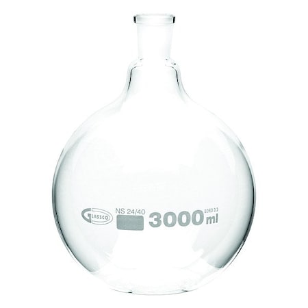 United Scientific Supplies Inc Glass Flasks, Colorless, 240 mm H FFB058-3000