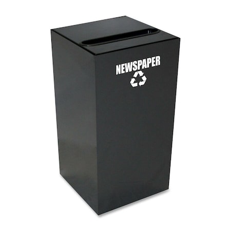Witt Industries 28 gal Square Charcoal, Metal 28GC02-CB