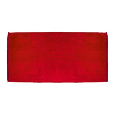 Towelsoft Large Terry Velour 100% Ring Spun Cotton Beach Towel-Red HOME-BV1108-RED