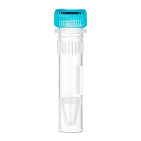 Zoro Select Microcentrifuge Tube, 0.5 in Dia, PK1000 C3215-SG