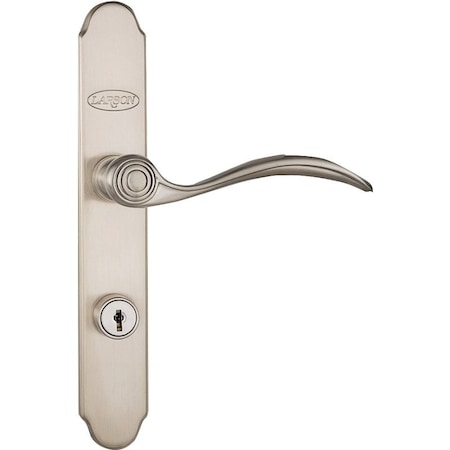 Larson Larson QuickFit 20297817 Door Handleset, Metal, Brushed Nickel 20297817