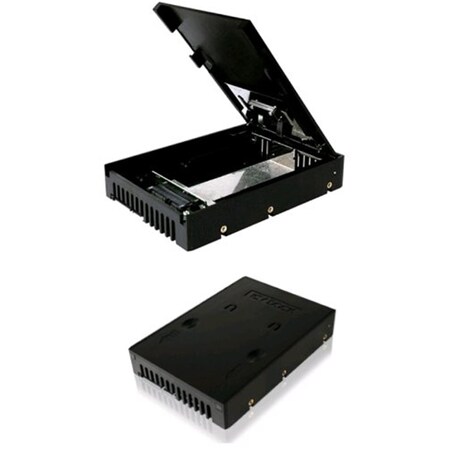 Cremax Icy Dock Cremax - ICY DOCK Convert Most of 2.5 SATA and SSD to 3.5 SATA Hard Drive MB882SP-1S-1B