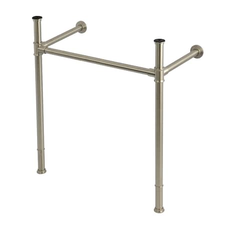Kingston Brass Stainless Steel Console Sink Legs, Brushed Nickel VPB36288