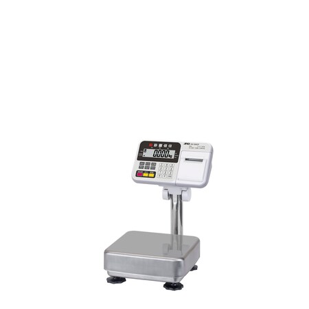 A&D HV-15KC High Resolution Platform Scale 6/15/30lb x 0.002/0.005/0.01lb w/SMALL Platform and Printer HV-15KCP