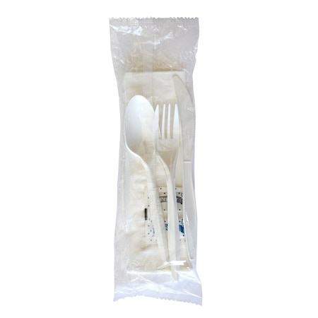 Boardwalk Disposable Dining Utensil Combos, PK250 BWK6COMBOKITPP