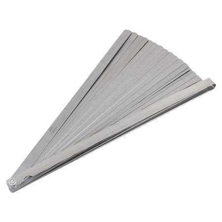 Perform Tool Feeler Gauge 12 In Length x 1/2 In Width; Steel W80541