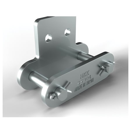 Hkk Chain HKK SA-2 Attachment Cottered Double Pitch Conveyor Connecting Link, C2040 chain, 1P, .156 Pin, 304SS SC040CCLSA2