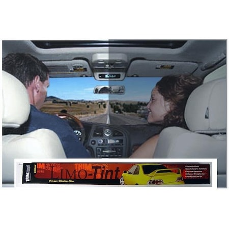 Trimbrite WINDOW FILM KIT 20 Inch x 10 Feet Smoke 35 Percent Shade Grade T1754