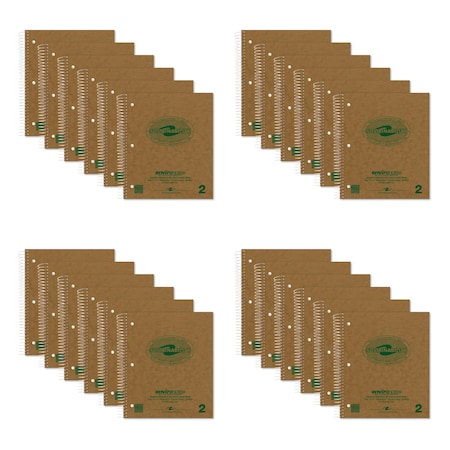 Roaring Spring Environotes Recycled, Spiral, PK24 13485CS