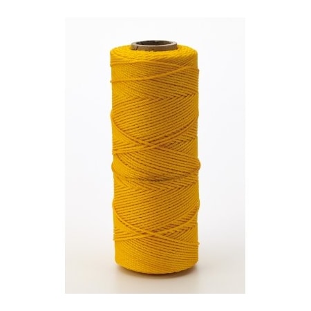 Mutual Industries BRAIDED NYLON MASON TWINE YELLOW, 6PK 14662-41-500