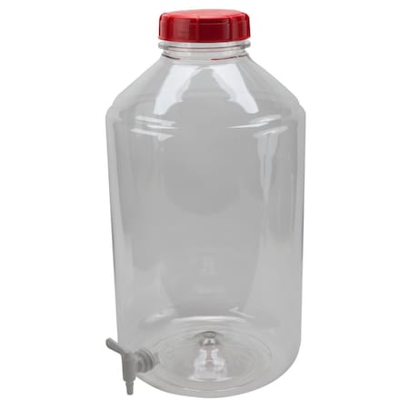Dynalon plastisc Carboy with Spigot, PET 6gallon 405564-006S