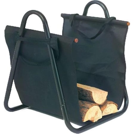 Dagan Log Holder, Black LC109