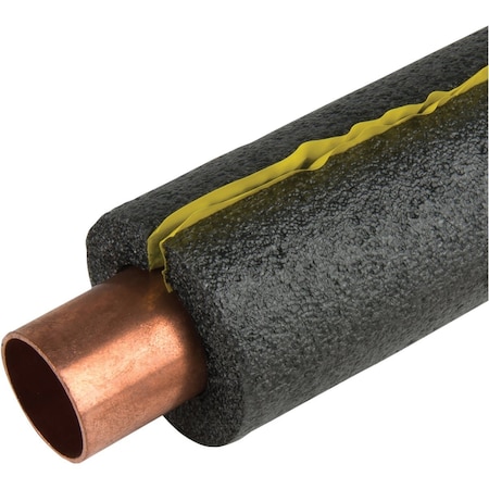 Tundra 1/2'' Wall Self-Sealing Poly Pipe Insulation Wrap 1''x3', Fits Pipe Size 1'' Copper/3/4'' Iron, 4PK PR12118TATU0