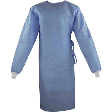 Ironwear Level 4 SMS FDA Surgical Gown Blue/2X-Large 5240-B-2XL