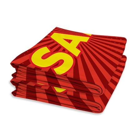 Showdown Displays 36 In  Impress A-Frame Graphics - Sale Red Burst 908022-005