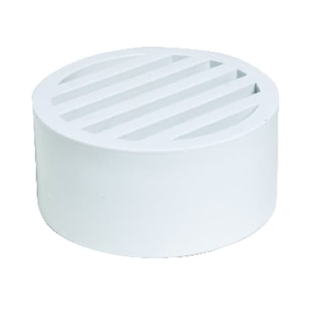 Plastic Trends NDS 3 in. White Round PVC Drain Grate 9P12
