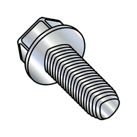 Zoro Select 10-24X5/8 Unsl Hex Was Taptite Alt Zinc Bake & Wax, 7000Pk 1010RW