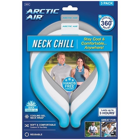 Arctic Air Assorted Arctic Tie Cooling Neck Wrap, 3PK AANC3-MC12/4
