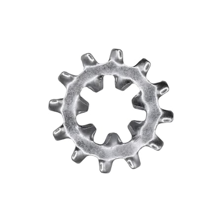 Auveco Interior/Exterior Combination Lock Washer 1/4in Zinc, 100PK 17020