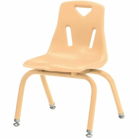 Jonti-Craft Berries Stacking Chairs with Powder-Coated Legs, 10 in. Ht, Set of 6, Teal 8120JC6005