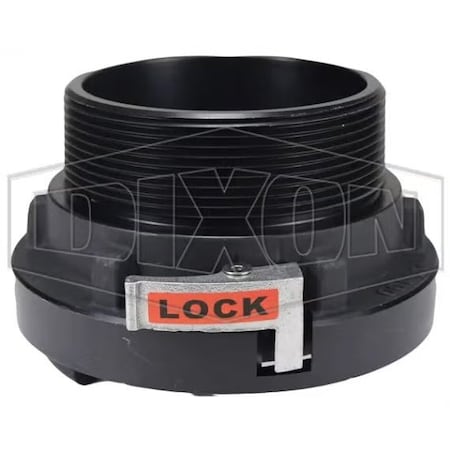 Dixon Male Adapter, 4 in, Storz x MNPT Rigid MSA4040T