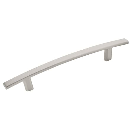 Amerock Cyprus 5-1/16 inch (128mm) Center-to-Center Satin Nickel Cabinet Pull, 25PK 25VMP9362G10
