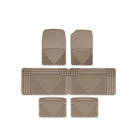Weathertech Tan, Front, Rear, and Rear All Weather Floor Mats W38TNW25TNW20TN