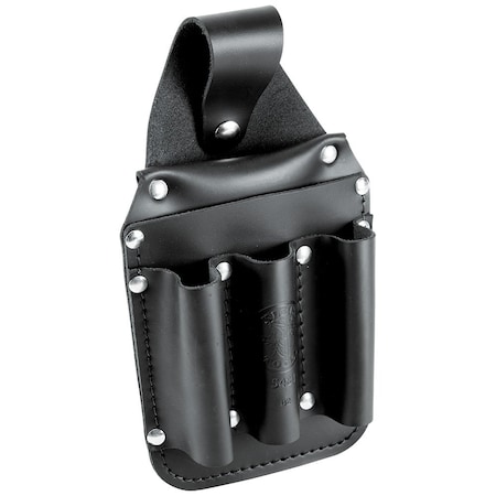 Klein Tools Black Leather 6 Pockets, 5481 5481