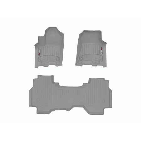 Weathertech Grey, Front and Rear Floorliners 4618771-4614284