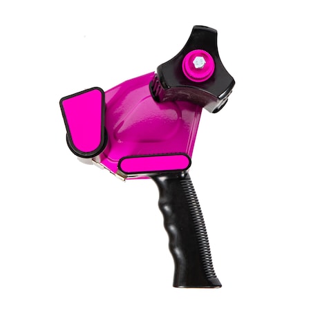 The Original Pink Box Tape Gun, 3-in Wide, Lightweight Ergonomic Non-Slip Handle, Pink PB3TG