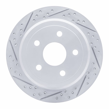 Dynamic Friction Co DFC Geoperformance Rotor - Drilled and Slotted 830-42029L