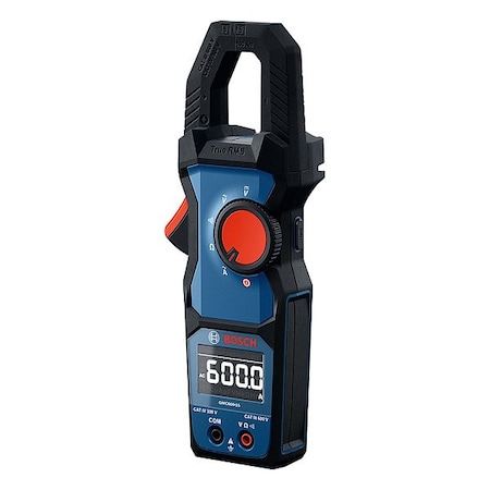 Bosch Clamp Meter, Clamp, 600 A GMC600-15