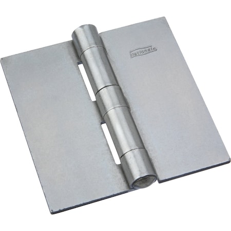 National Hardware 3-1/2'' Square Plain Steel Weldable Door Hinge N273-912